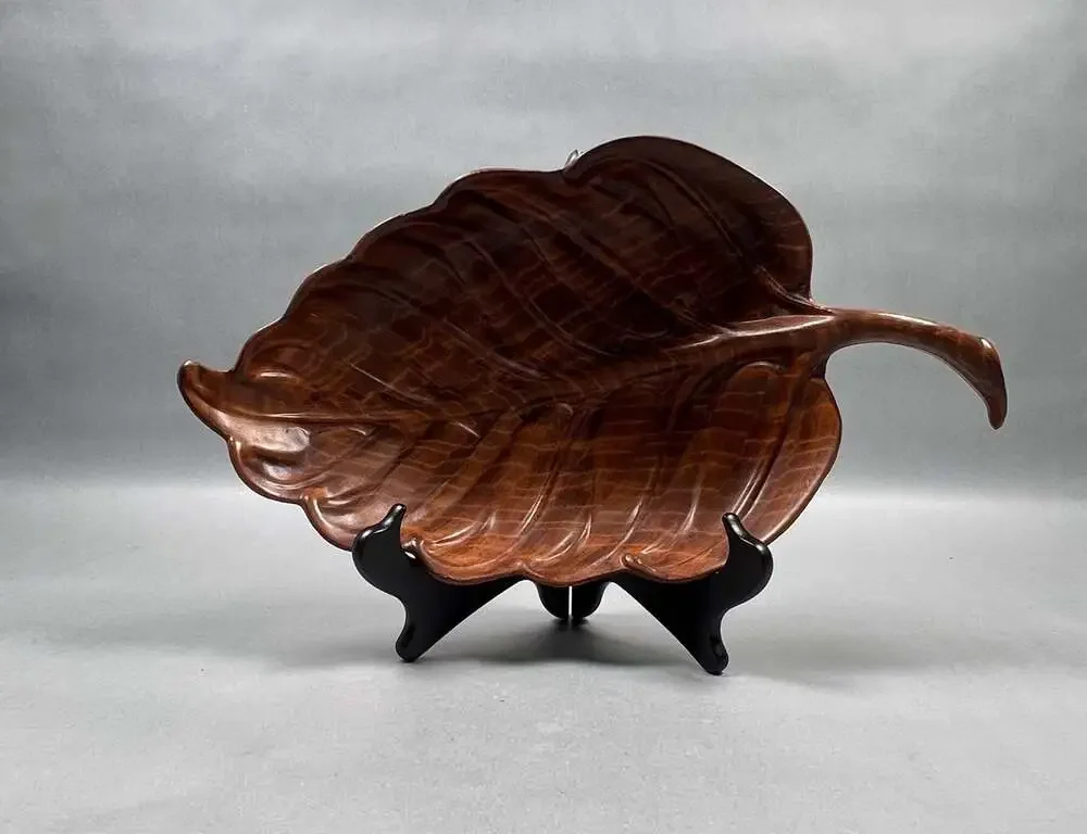 Vintage California Originals Leaf Shaped Decorative Dish 358 USA